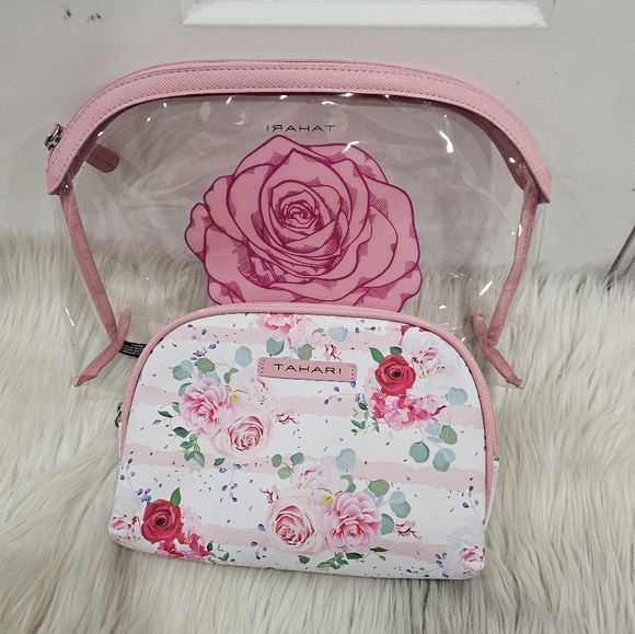 Tahari travel cosmetic bag set new - Picture 10 of 12